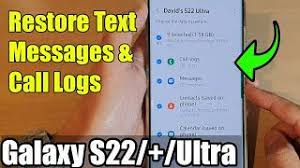 How to Retrieve Deleted Texts on Samsung