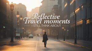 Reflective Travel Moments I Still Think About